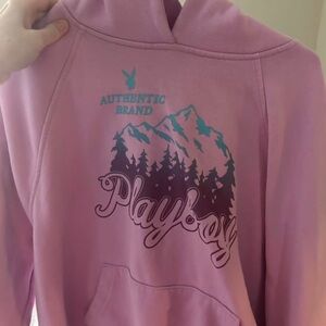 playboy by pacsun pink/purple hoodie